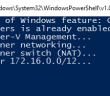 Windows Server 2016 Containers Basic Setup