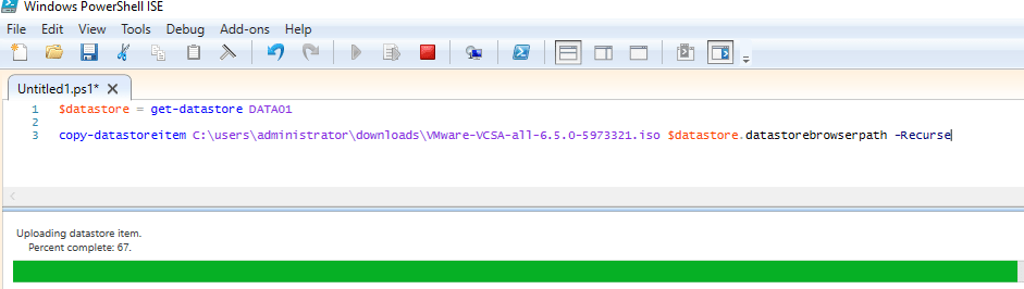 Copy-file-to-datastore-PowerCLI