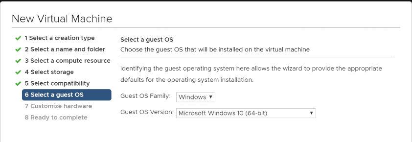 In-VMware-ESX-6.5-choosing-Windows-10-64-bit-for-guest-OS-type
