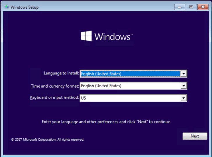 Language-configuration-for-Windows-10-installation
