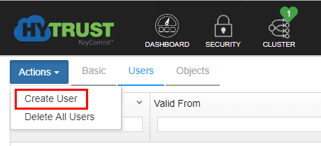 Create-a-User-account-in-Hytrust-to-establish-trust-with-vCenter-Server