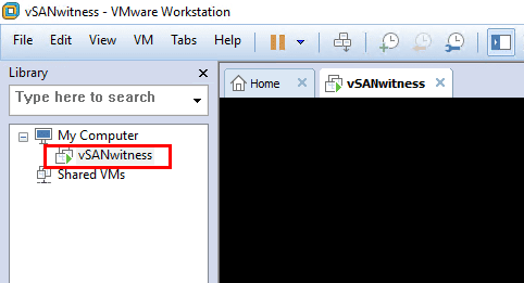 After-importing-the-VMware-vSAN-Witness-Appliance-we-power-it-on