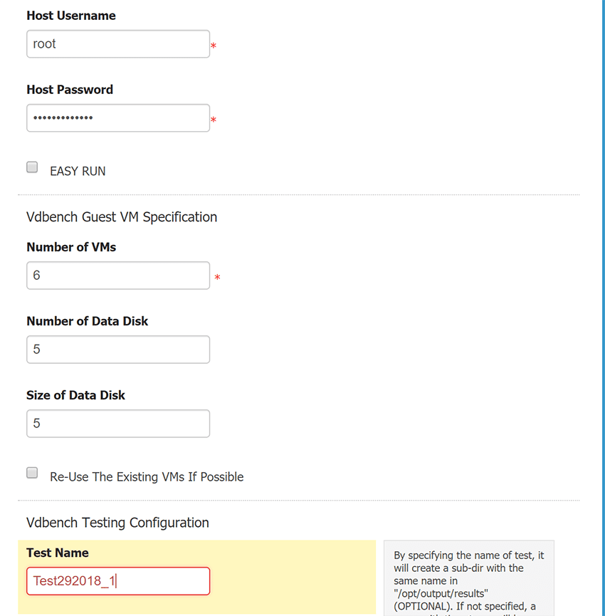 Root-password-vdbench-guest-VM-password-test-name