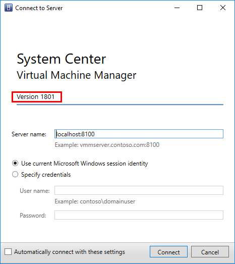 Launching-and-logging-into-SCVMM-1801-for-the-first-time