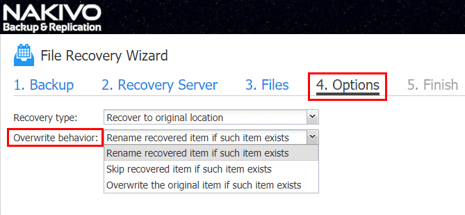 NAKIVO-Backup-Replication-Instant-File-Recovery-to-Source-Overwrite-Behavior