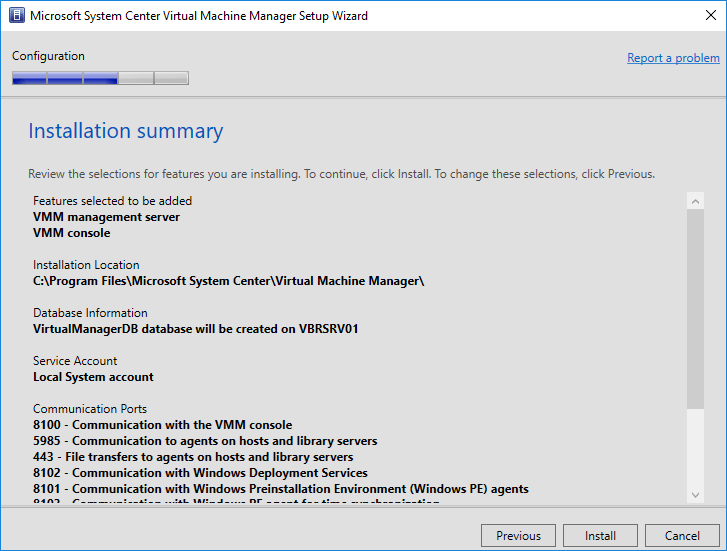 SCVMM-1801-installation-summary
