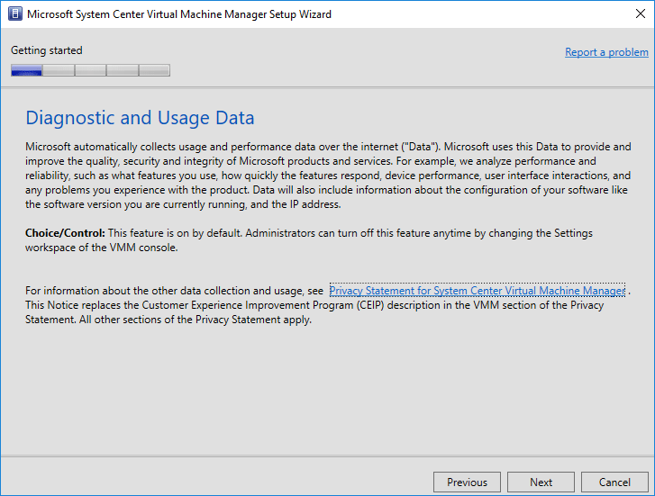System-Center-Virtual-Machine-Manager-1801-note-about-Diagnostic-Data
