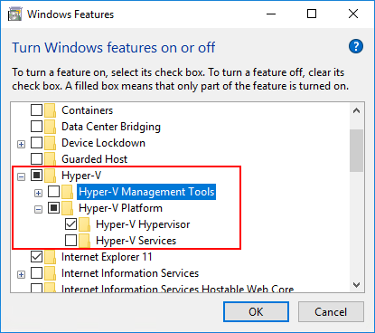 Enabling-the-Hyper-V-hypervisor-in-Windows-10-1803-for-use-with-Virtualization-Based-Security