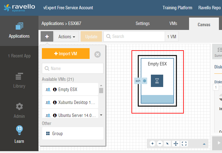 Waiting-on-the-ESXi-6.7-Ravello-application-to-finish-publishing