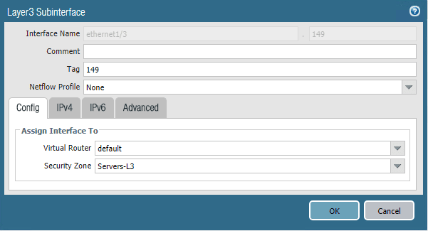 Configuring-a-Layer-3-Subinterface-with-VLAN-tag