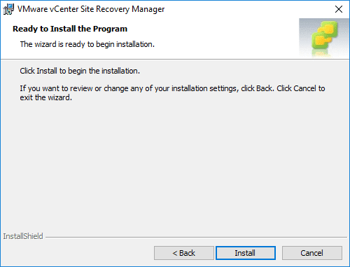 After-choosing-configuration-parameters-beginning-the-actual-installation-of-SRM
