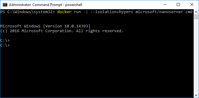 Creating-a-new-Hyper-V-Container-in-Windows-Server-2016-with-docker