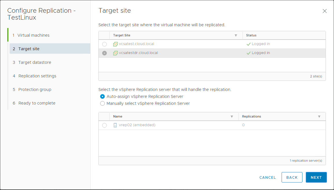 Choose-the-target-site-where-virtual-machine-will-be-replicated