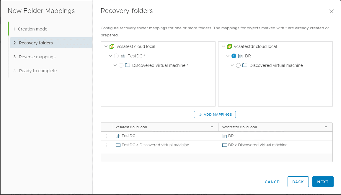 Creating-Folder-Mappings