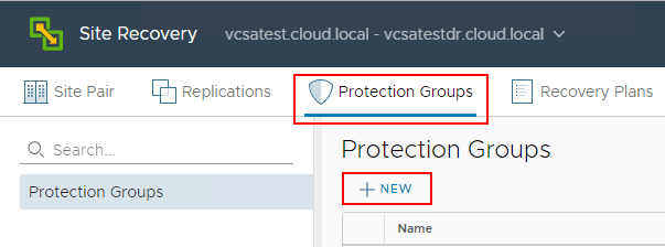 Creating-a-new-protection-group-in-Site-Recovery-Manager