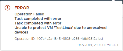 Resource-mapping-error