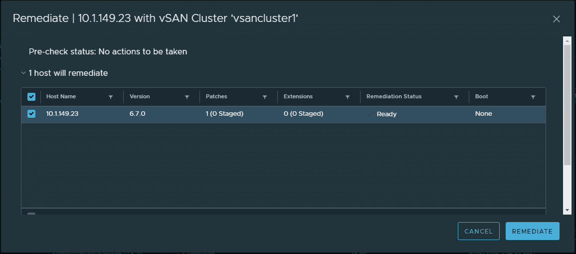 Precheck-update-status-on-the-vSAN-Witness-Appliance-vSphere-6.7-Update-1
