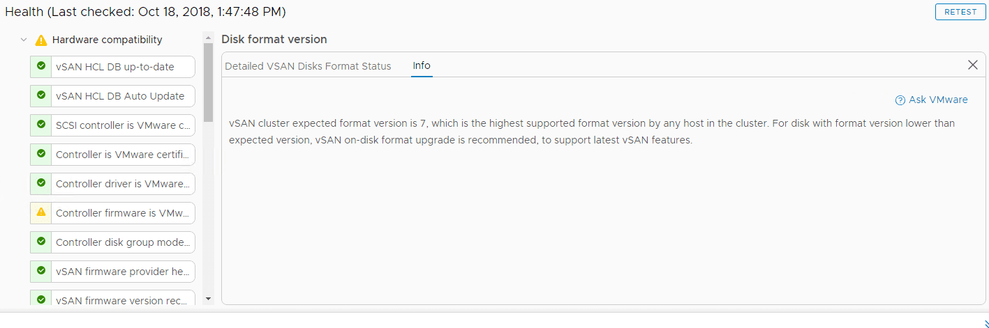 vSphere-6.7-Update-1-vSAN-Disk-Format-Version-7