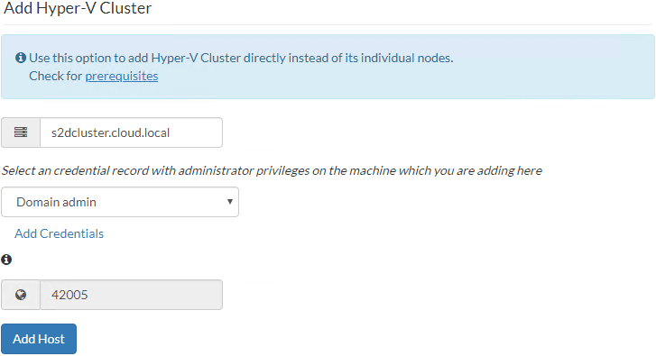 Ready-to-add-Hyper-V-cluster-after-adding-credentials