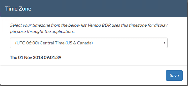 Setting-the-time-zone-for-the-Vembu-BDR-Suite-v4.0-installation