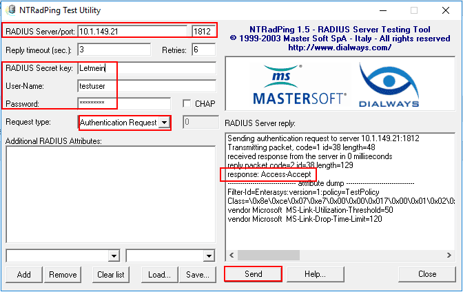 Configure-NTRADPING-to-test-authentication-request-over-to-the-RADIUS-server