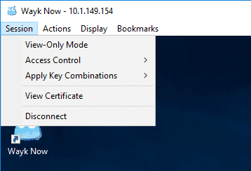 Looking-at-the-session-menu-in-Wayk-Now-free-remote-access-tool
