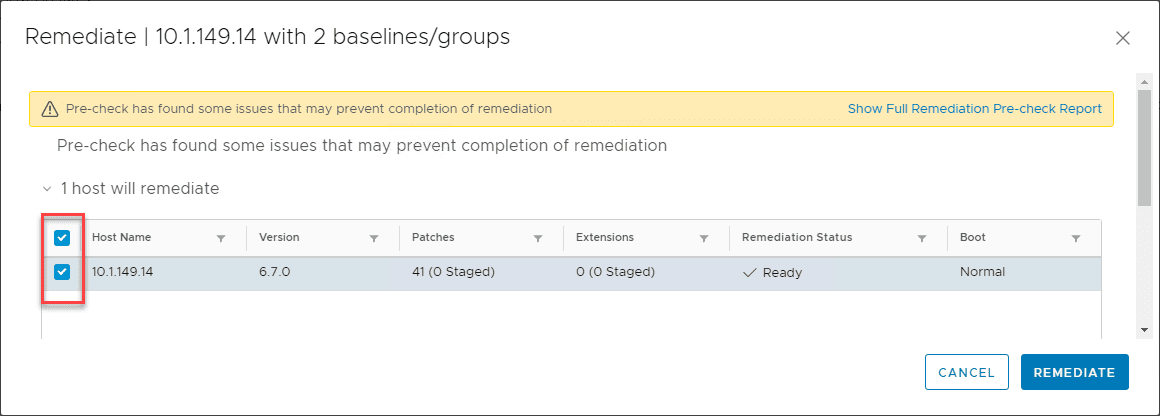 Attaching-multiple-baselines-to-the-remediation-of-an-ESXi-host-in-vSphere-6.7-Update-2