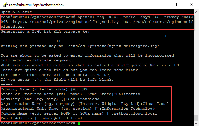 Create-the-self-signed-key-and-CRT-files-needed-for-Nginx-SSL-configuration