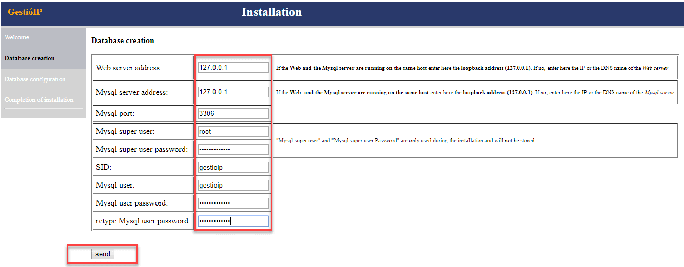 Database-creation-and-connection-properties-for-GestioIP