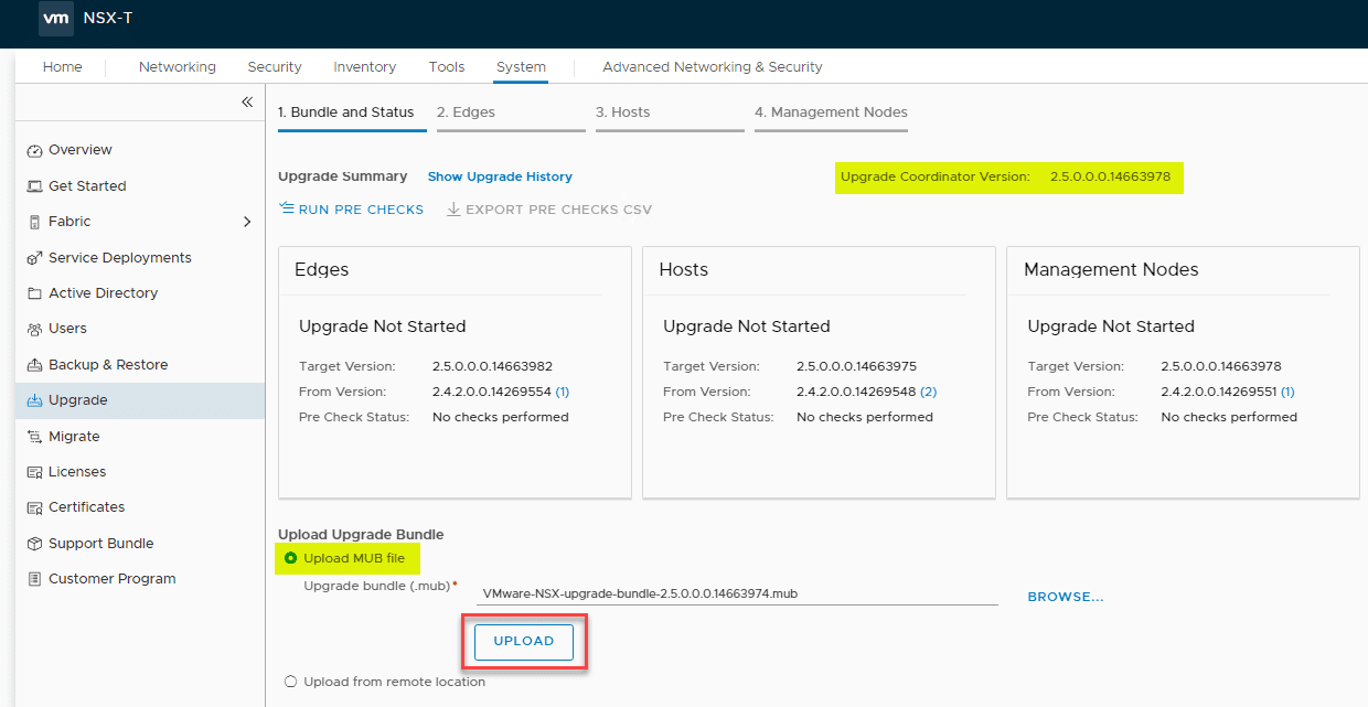 NSX-T-Upgrade-Coordinator-upgraded-successfully-to-2.5-ready-to-upgrade-the-other-components