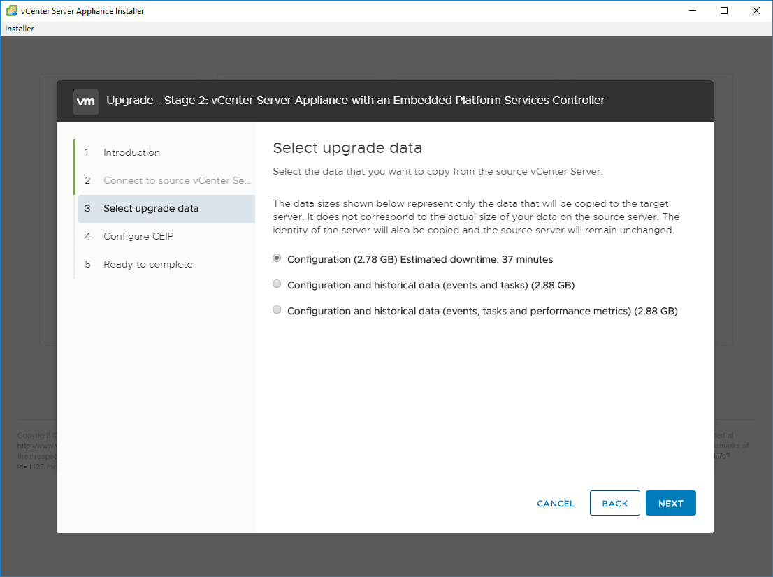Select-upgrade-data-you-want-to-be-brought-over-from-the-source-appliance