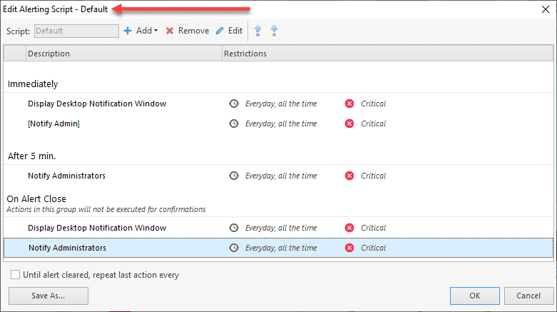 Configuring-the-alerting-script-for-managing-alert-notifications