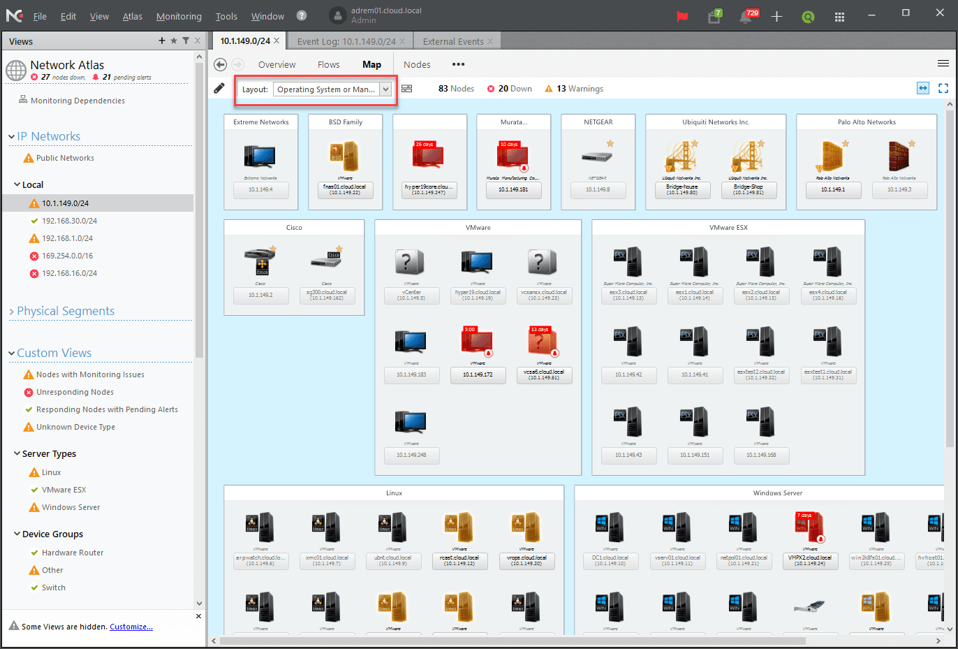 Grouping-nodes-by-operating-system-or-manufacturer