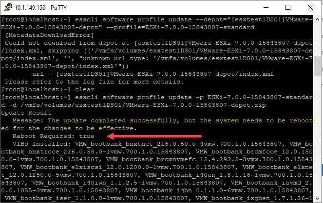 Upgrade-to-ESXi-7-with-commandline-using-offline-bundle
