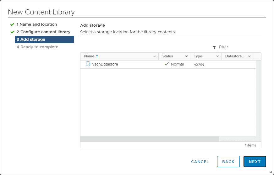 Add-storage-to-the-content-library-for-storing-objects