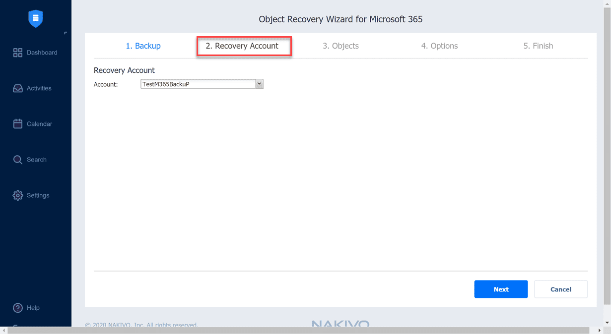 Choose-the-recovery-account-for-recovering-your-OneDrive-files