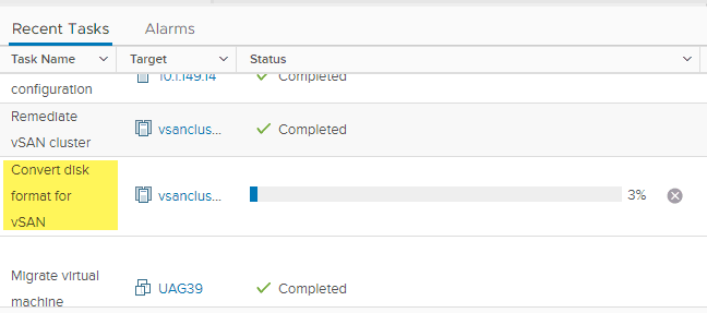 The-convert-on-disk-format-version-task-kicks-off