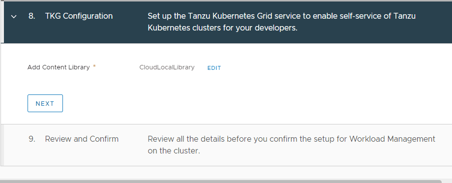 TKG-Content-Library-configuration