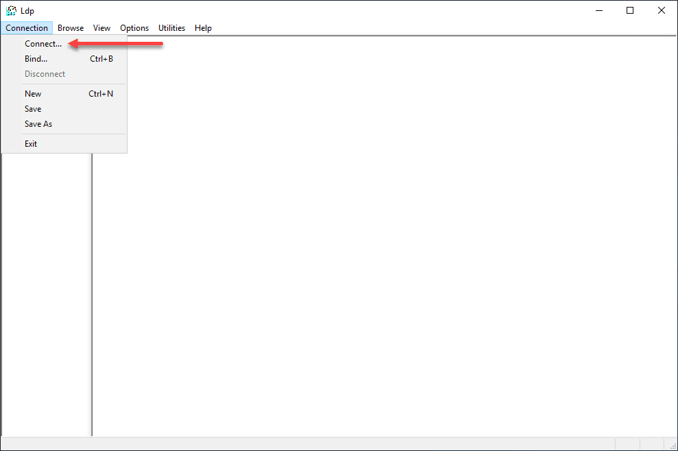 Creating-a-connection-in-LDP