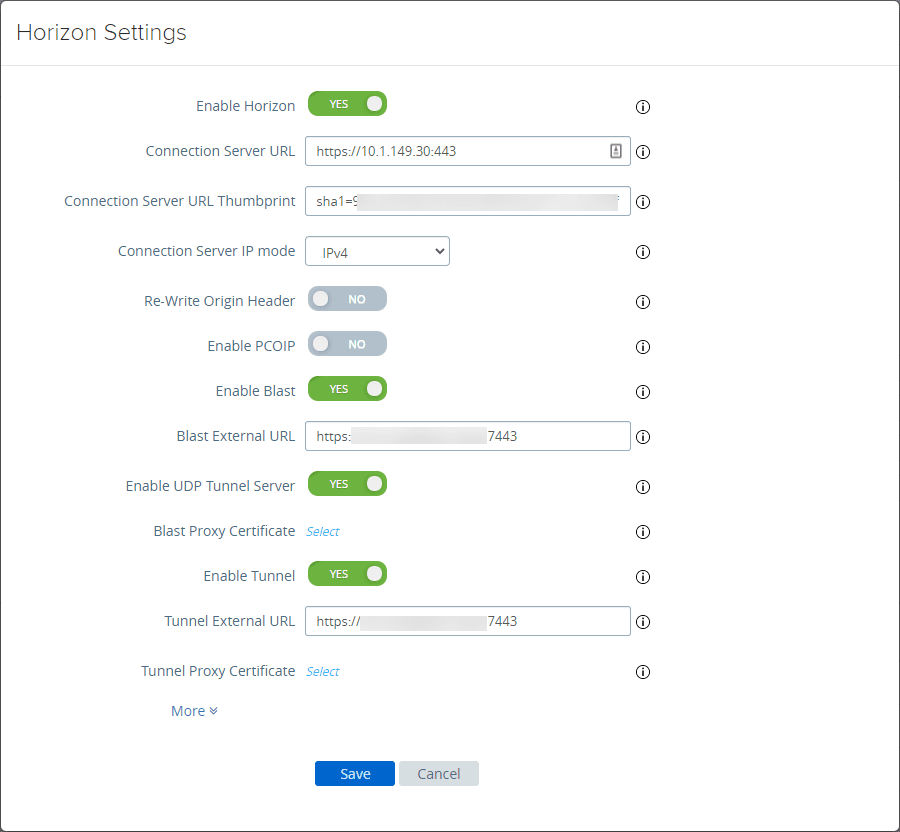 Configure-Horizon-Settings-external-ports-for-connecting-to-VMware-Horizon-home-lab