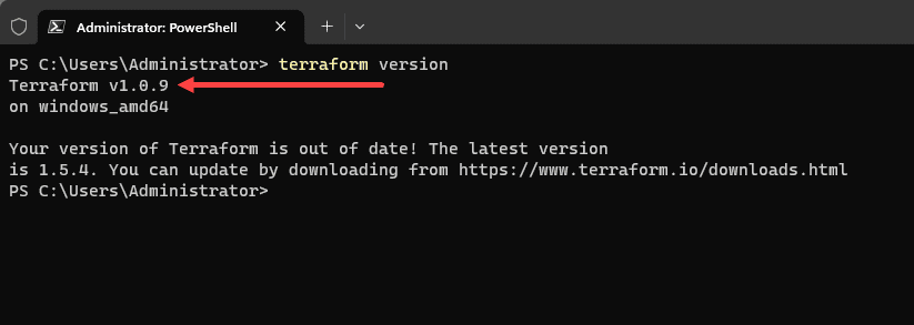 Legacy version of Terraform