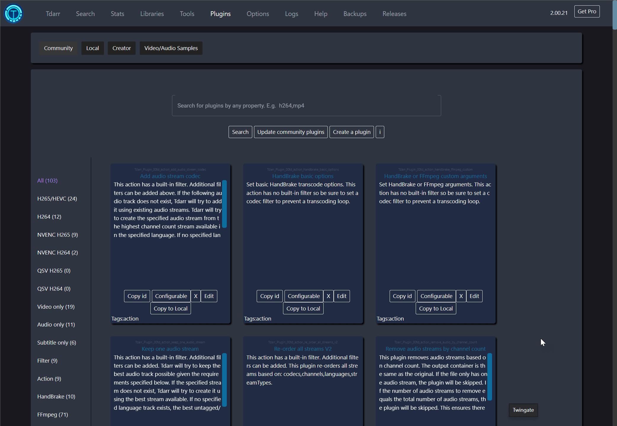 Tdarr plugins add to the power of the solution