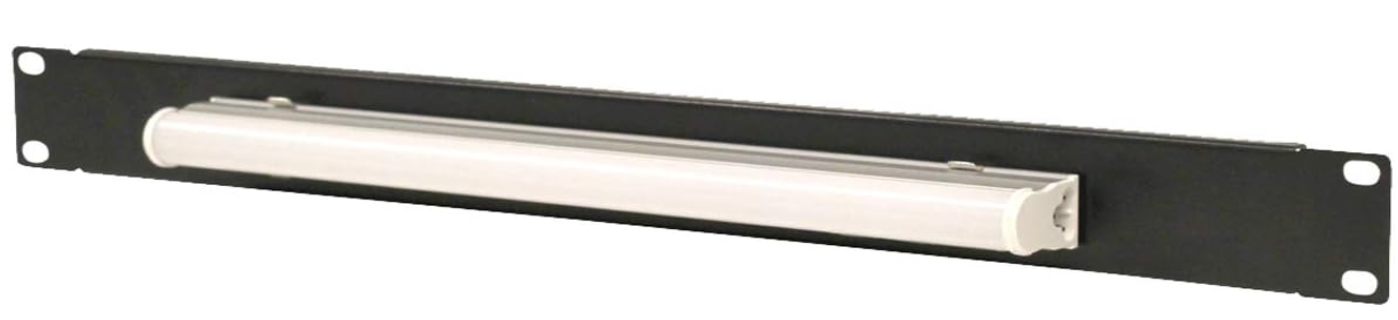 Rack utility lighting for visibility in cabinet closed racks