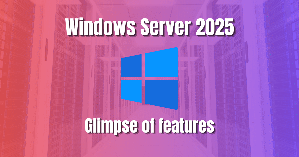 Windows server 2025