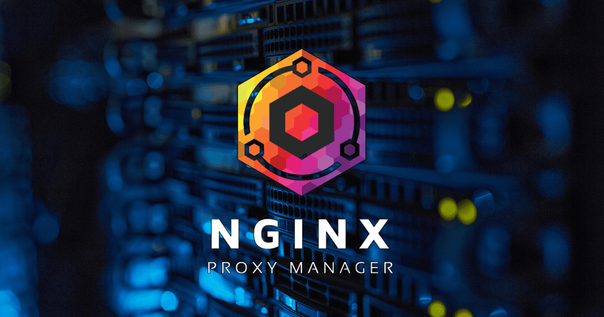 Nginx proxy manager docker install
