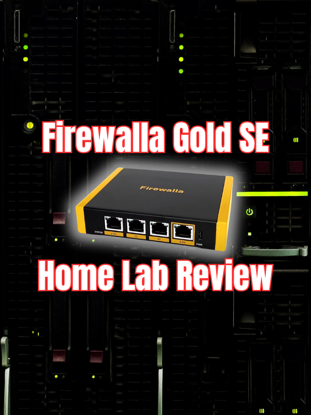 New Firewalla Gold SE Review: New 2.5 gig firewall