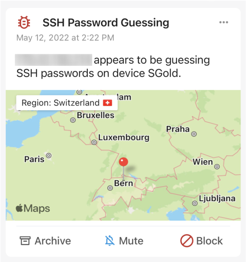 Firewalla behavioral detection