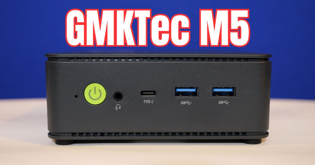 Gmktec m5 mini server