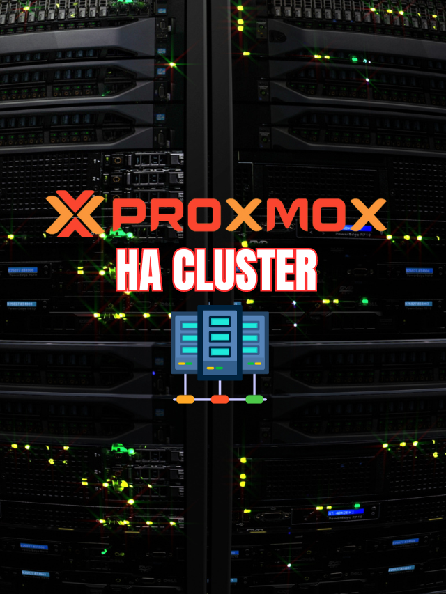 Proxmox HA cluster configuration
