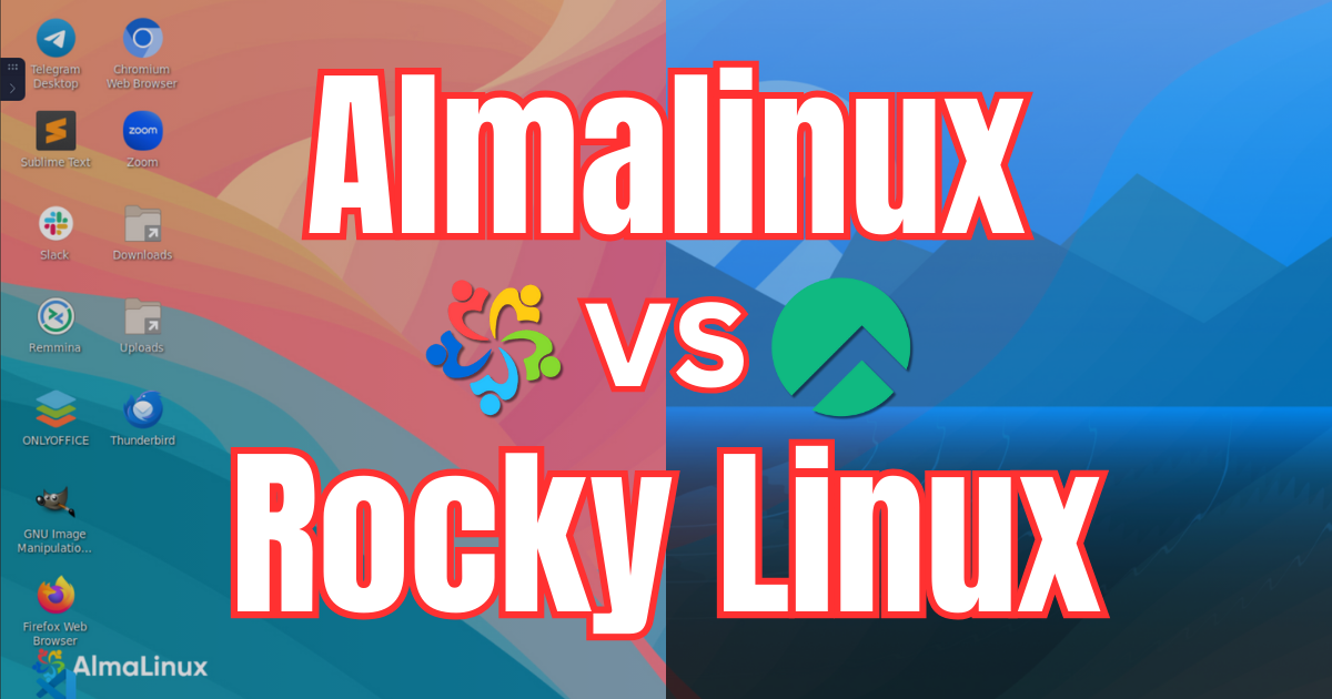 Almalinux vs rocky linux